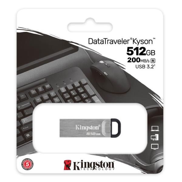 Image of Kingston Technology DataTraveler Drive Flash USB Kyson da 512GB 074