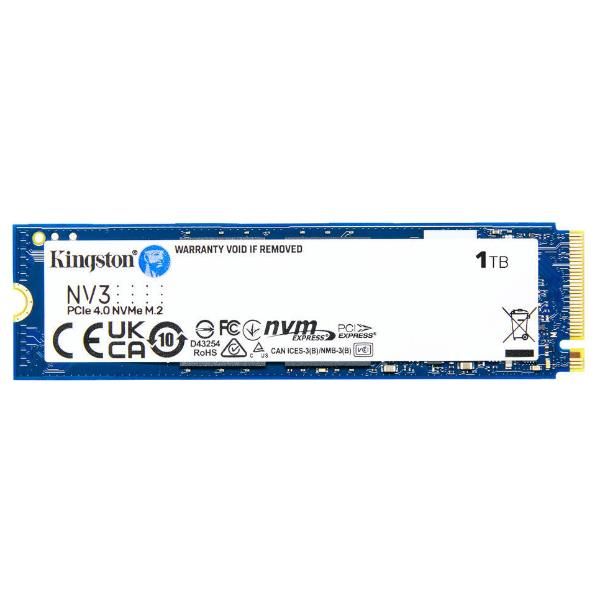 Image of Kingston Technology 1000G NV3 M.2 2280 NVMe SSD 074