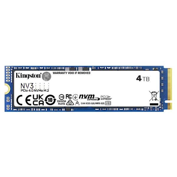 Image of Kingston Technology 4000G NV3 M.2 2280 NVMe SSD 074