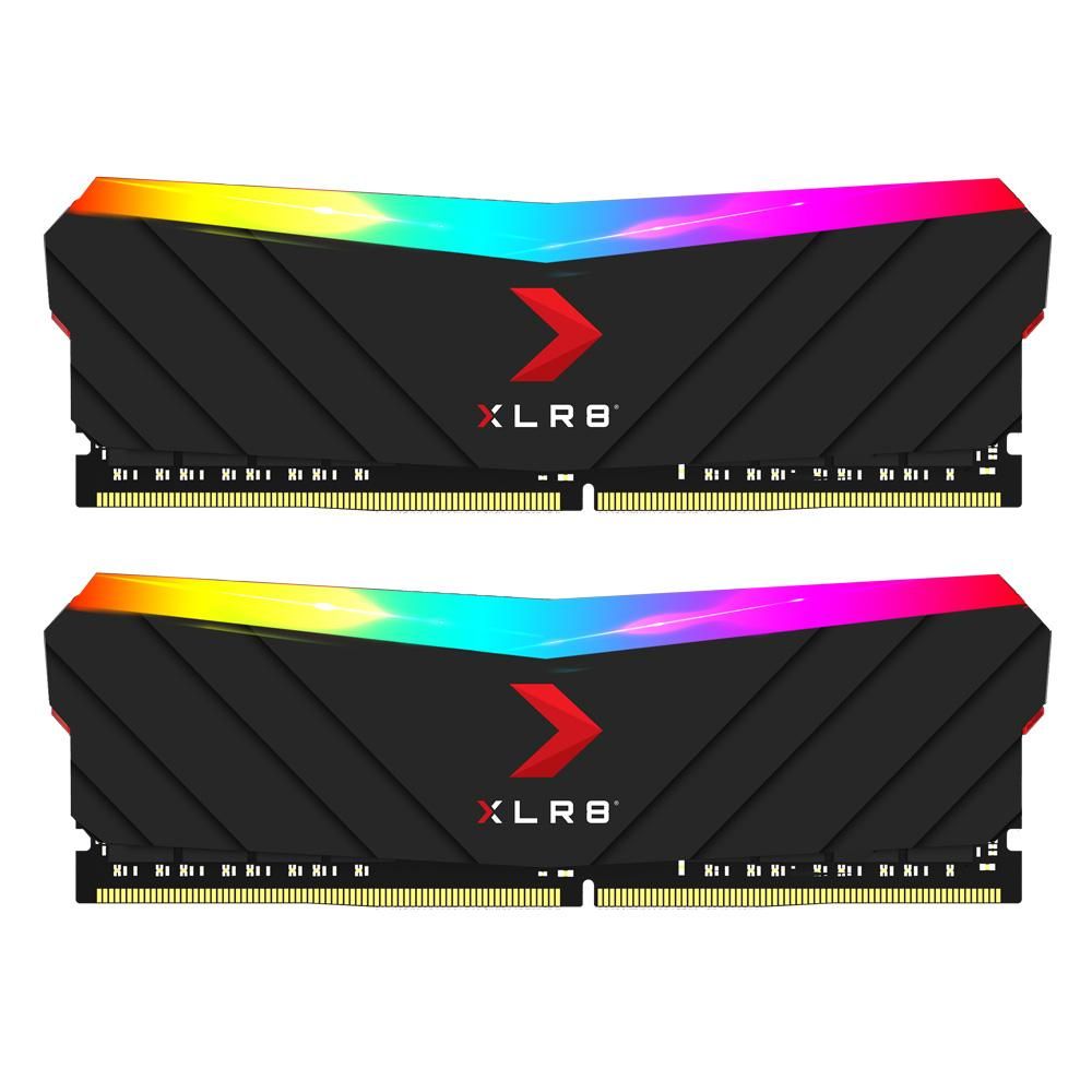 Image of 16GB PNY XLR8 RGB GAMING DDR4 3200MHZ (8GBX2) 074