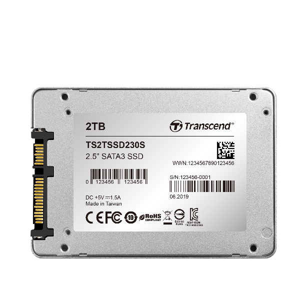 Image of 2TB 2.5 SSD230S SATA3 3D TLC A 074