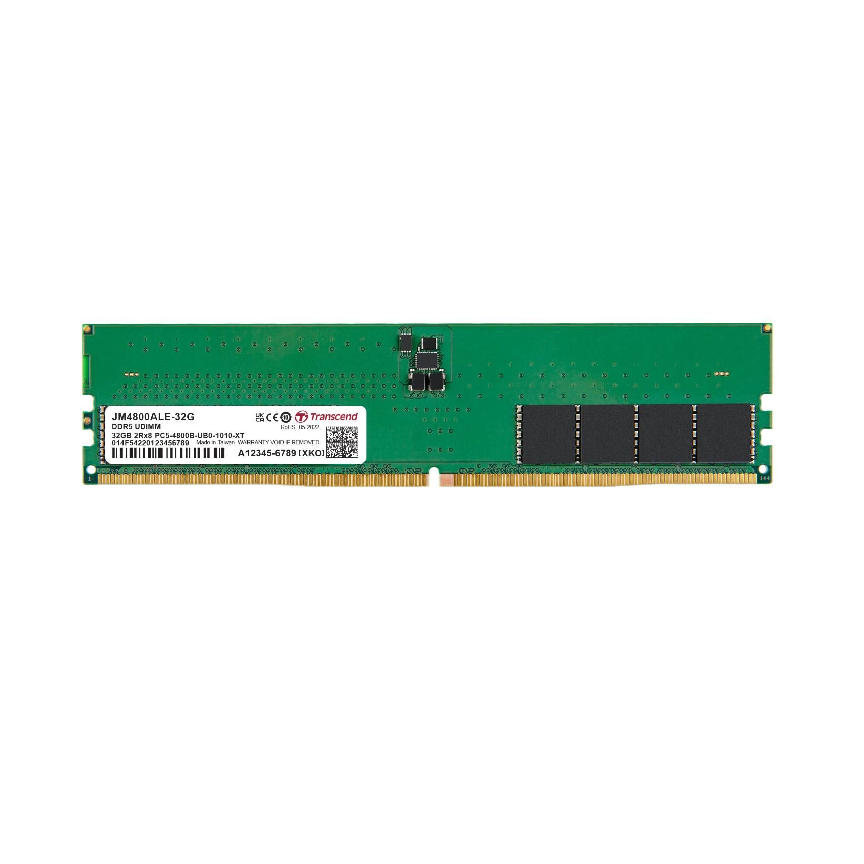 Image of 32GB JM DDR5 4800 U-DIMM 2RX8 2GX8 074