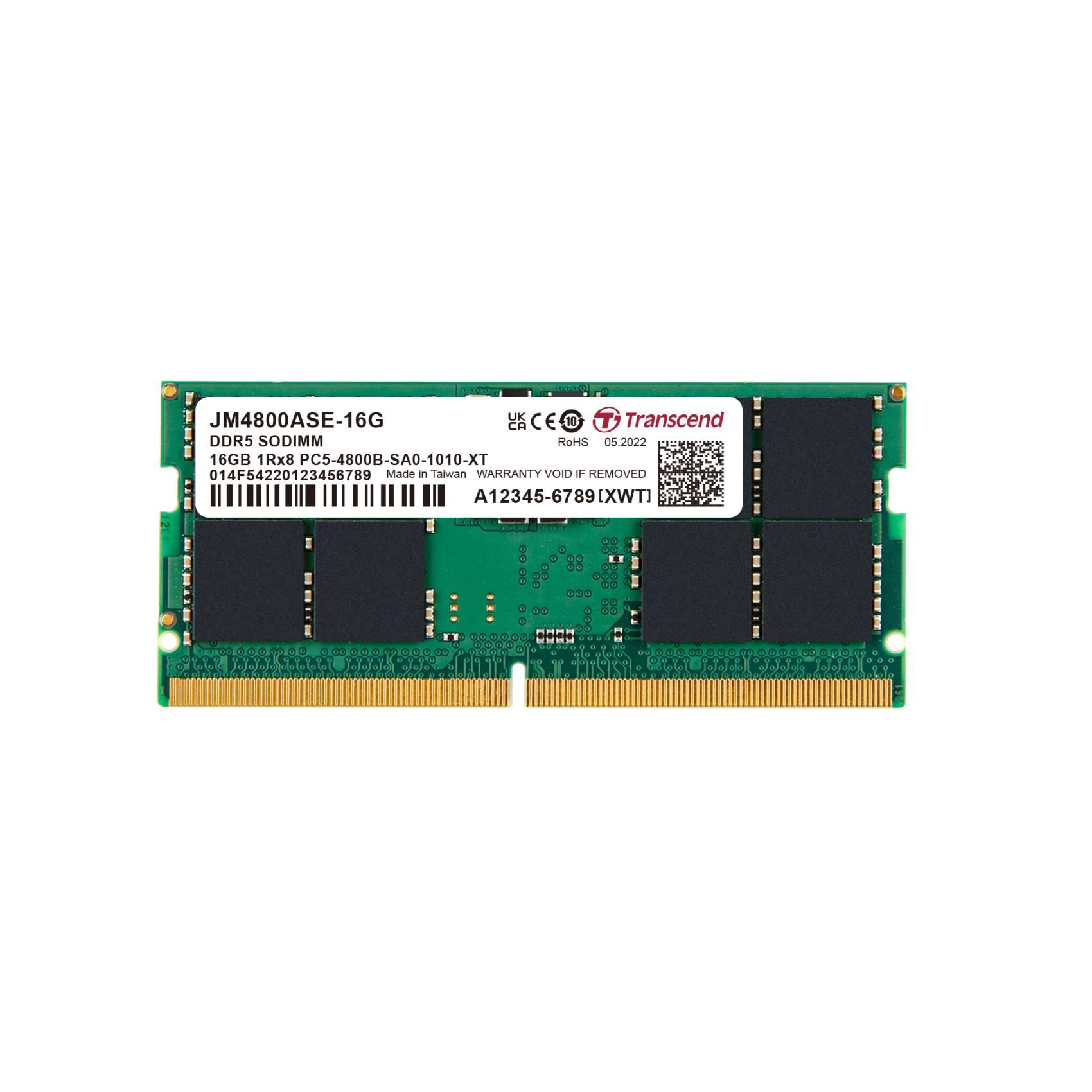 Image of 16GB JM DDR5 4800 SO-DIMM 1RX8 2GX8 074