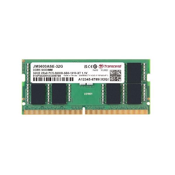 Image of 32GB JM DDR5 5600 SO-DIMM 2RX8 CL46 074