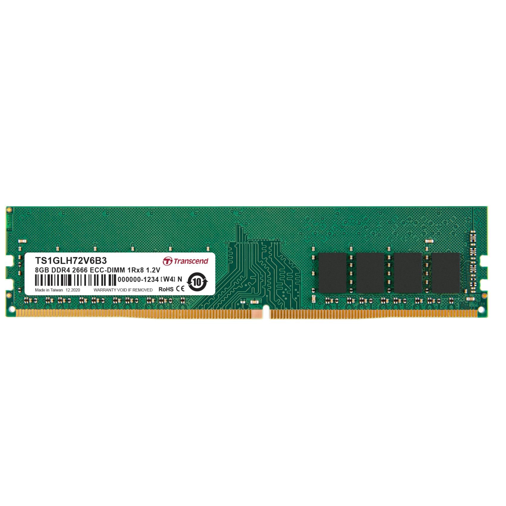 Image of 8GB DDR4 2666 ECC-DIMM CL19 074