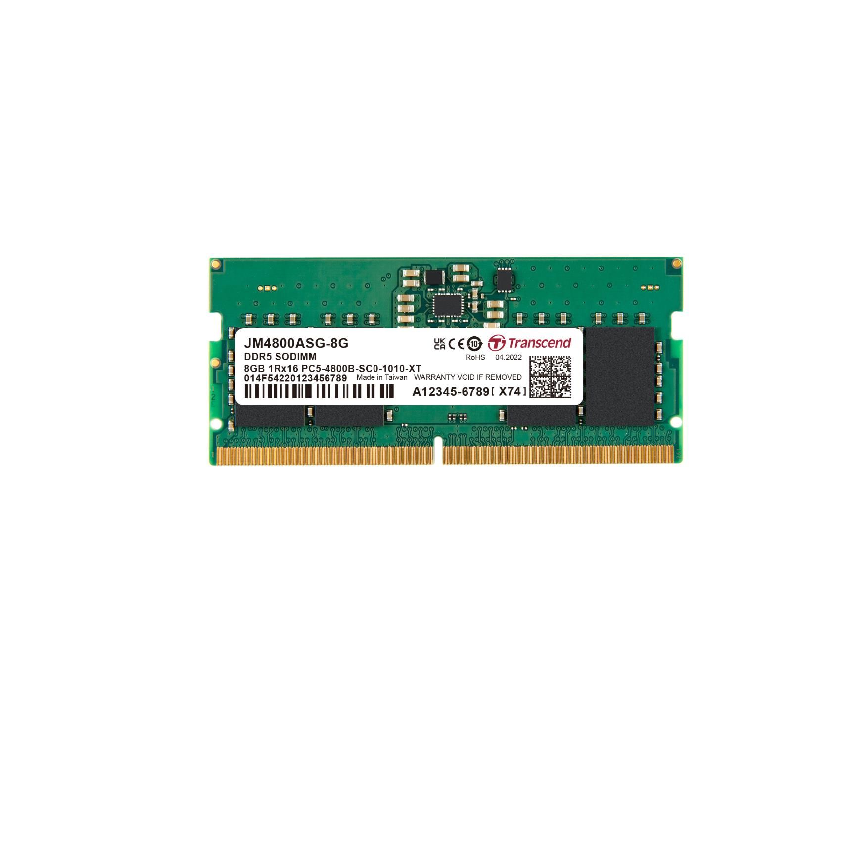 Image of 8GB JM DDR5 4800 SO-DIMM 1RX16 1G16 074