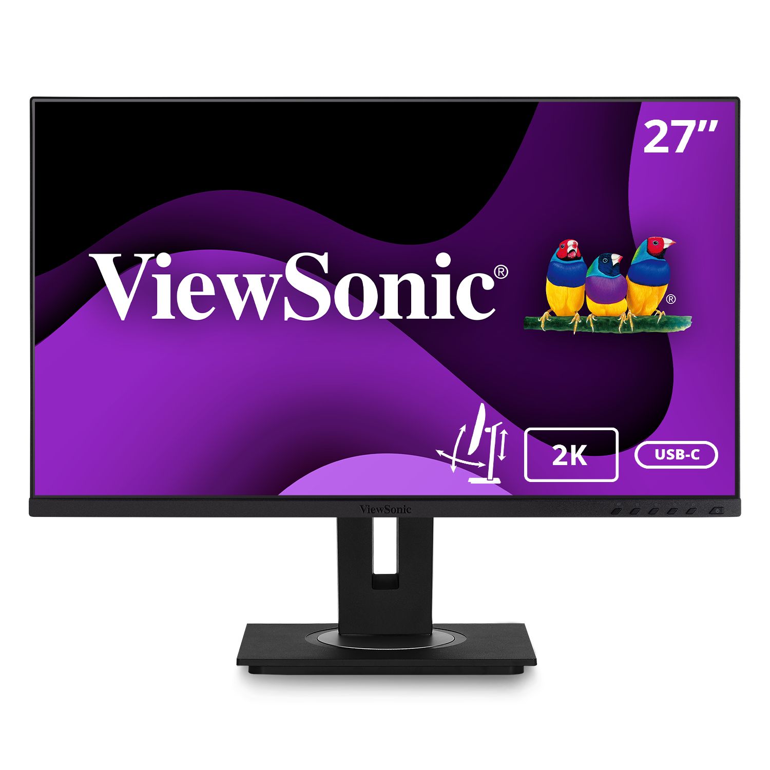 Image of Viewsonic VG2756-2K Monitor PC 68,6 cm (27") 2560 x 1440 Pixel Full HD LED Nero 074