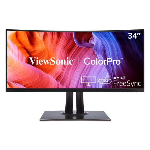 Image of Viewsonic VP Series VP3481A Monitor PC 86,4 cm (34") 3440 x 1440 Pixel Wide Quad HD LED Nero 074