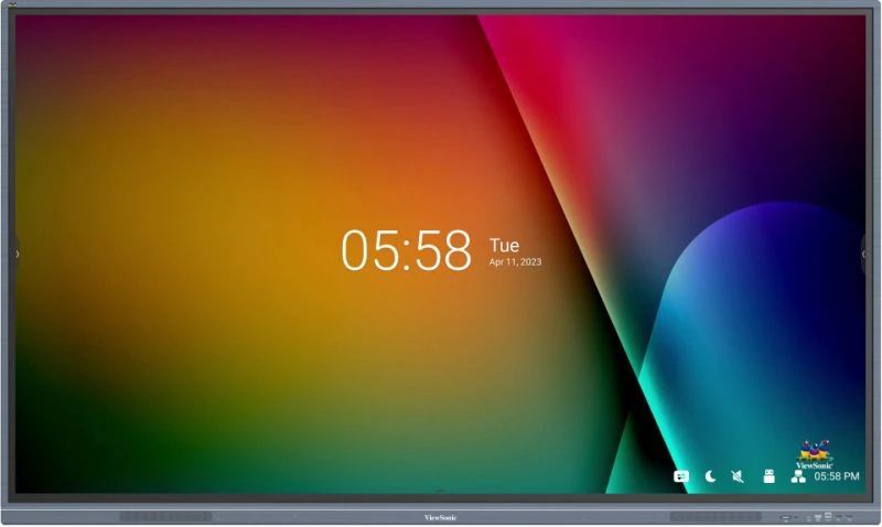 Image of Viewsonic VS IFP 75 40 point 400 NIT Pannello piatto interattivo 190,5 cm (75") LCD 350 cd/m² 4K Ultra HD Grigio Touch screen Processore integrato Android 11 074