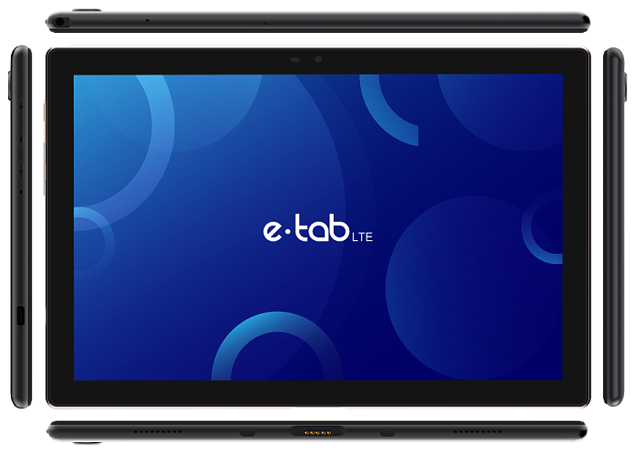 Image of MICROTECH Tablet E-Tab LTE Nero 10 Full HD+ RAM 4GB Memoria 64 GB Wi-Fi - 4G Fotocamera 13Mpx Android - 074