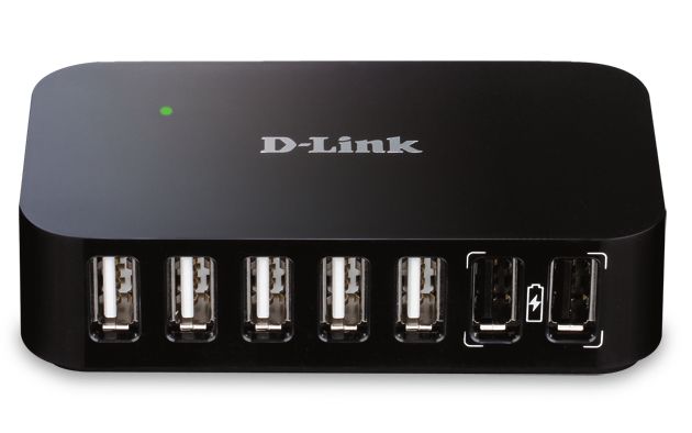 Image of D-Link DUB-H7 USB 2.0 Type-B 480 Mbit/s Nero 074