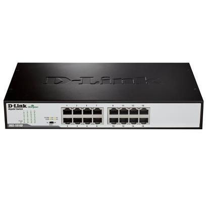 Image of D-Link DGS-1016D/E switch di rete Non gestito Nero, Metallico 074