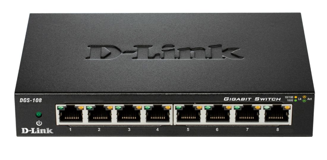 Image of D-Link DGS-108 Nero 074