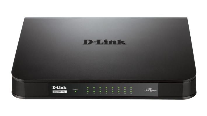 Image of D-Link GO-SW-16G Non gestito L2 Gigabit Ethernet (10/100/1000) 1U Nero 074