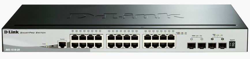 Image of D-Link DGS-1510 Gestito L3 Gigabit Ethernet (10/100/1000) Nero 074