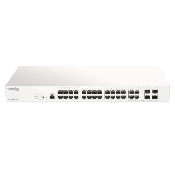 Image of D-Link DBS-2000-28P switch di rete Gestito L2 Gigabit Ethernet (10/100/1000) Supporto Power over Ethernet (PoE) Grigio 074