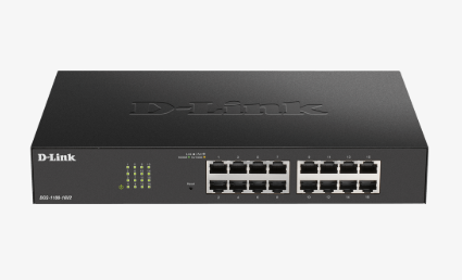 Image of D-Link DGS-1100-16V2 Gestito L2 Gigabit Ethernet (10/100/1000) Nero 074