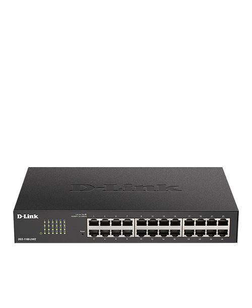 Image of D-Link DGS-1100-24V2 Gestito L2 Gigabit Ethernet (10/100/1000) 1U Nero, Grigio 074