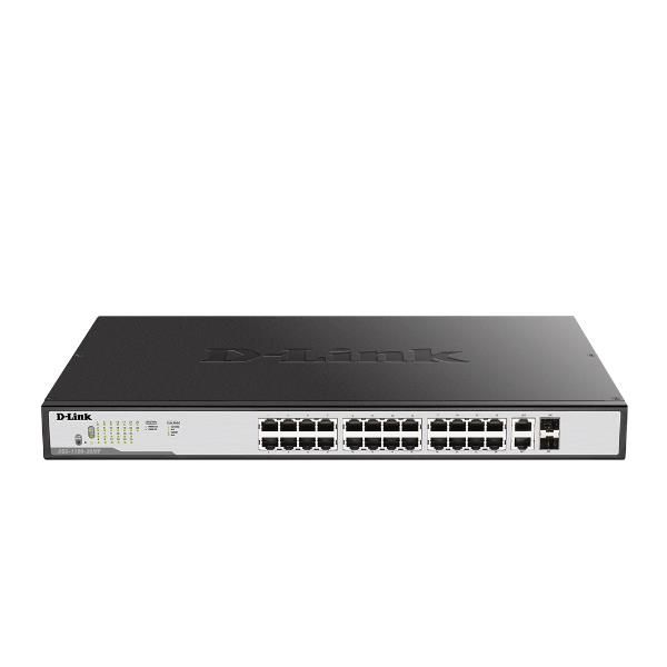 Image of D-Link DGS-1100-26MPV2/E switch di rete Gestito L2 Gigabit Ethernet (10/100/1000) Supporto Power over Ethernet (PoE) Nero 074