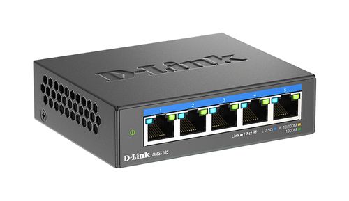 Image of D-Link DMS-105 Non gestito L2 2.5G Ethernet (100/1000/2500) Nero 074