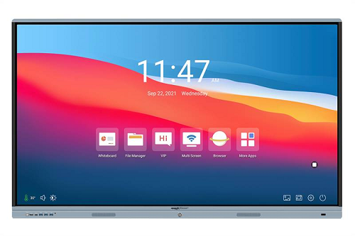 Image of MACHPOWER DISPLAY TOUCH INTERATTIVO 75 16:9 4K UHD, 20 TOCCHI, 3GB RAM / 32 GB STORAGE, VGA/HDMI, LAN/WIFI, USB-C, STAFFA INCLUSA, ANDROID 9 EDUCATIONAL 074