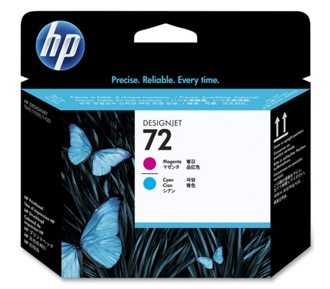 Image of HP Testina di stampa magenta e ciano 72 074