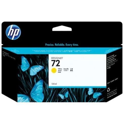 Image of HP Cartuccia inchiostro giallo 72, 130 ml 074