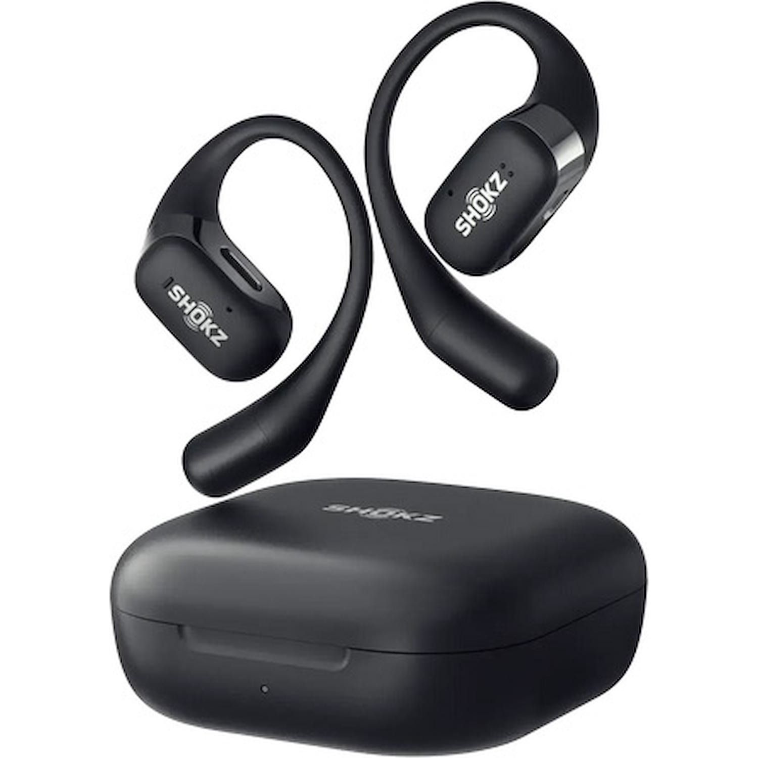 Image of SHOKZ OpenFit Cuffie Wireless A clip Chiamate/Musica/Sport/Tutti i giorni Bluetooth Nero 074