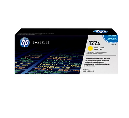 Image of HP 122A giallo (Q3962A) - TONER ORIGINALE 074