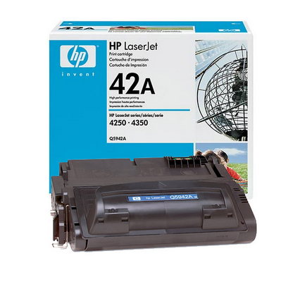 Image of HP Cartuccia Toner originale nero LaserJet 42A 074