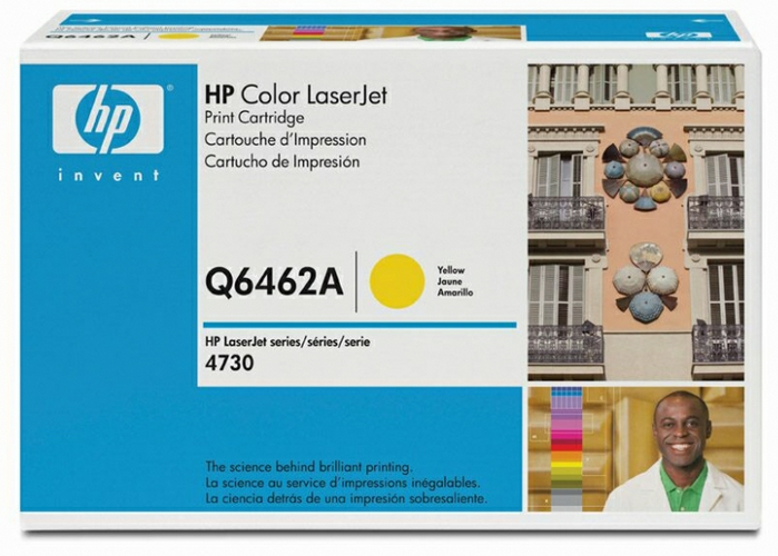 Image of HP 644A Giallo Original LaserJet Toner Cartridge toner 1 pz Originale Giallo 074