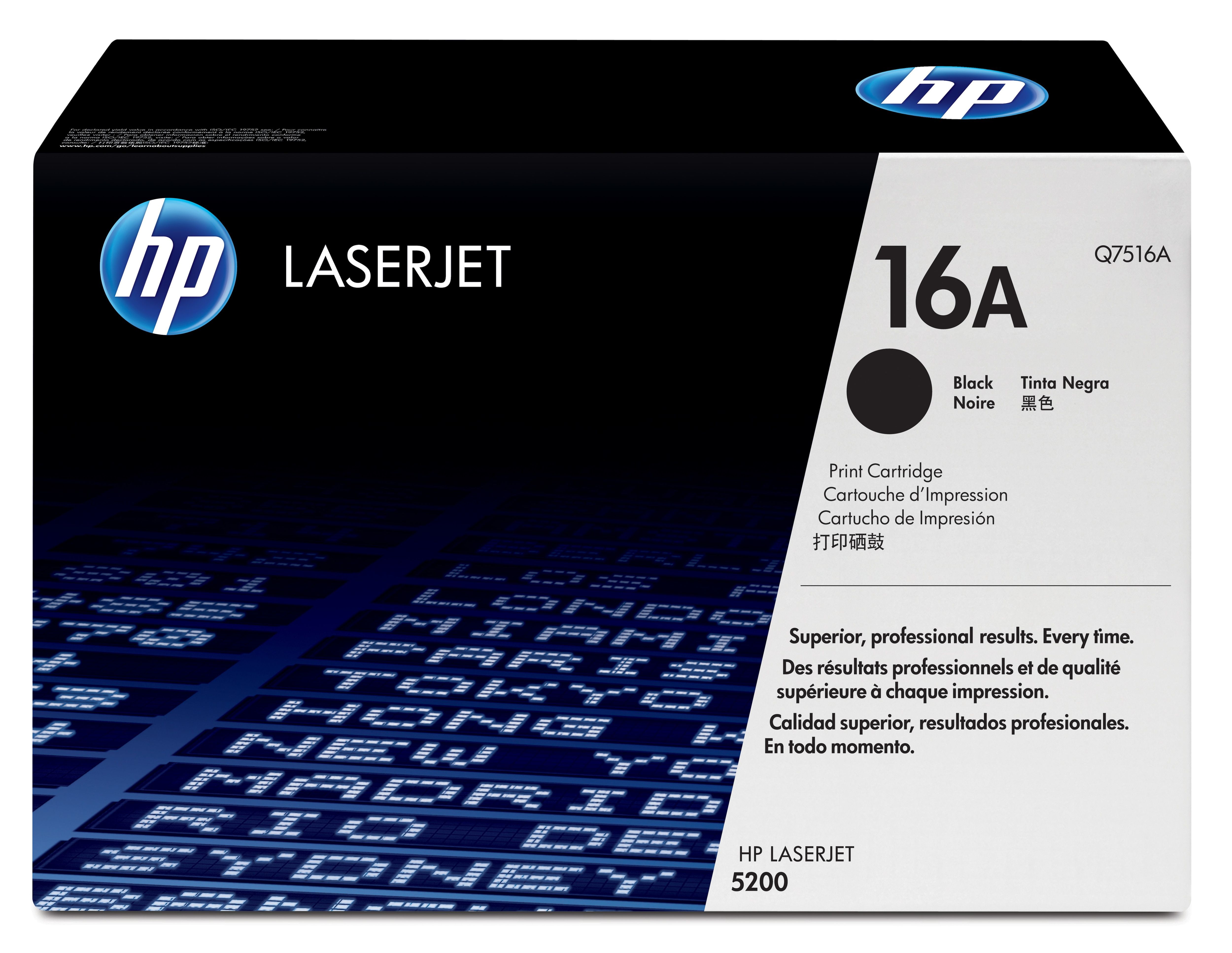 Image of HP Cartuccia Toner originale nero LaserJet 16A 074