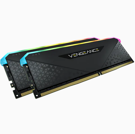 Image of CORSAIR RAM VENGEANCE RGB RS 32GB 2x16GB DDR4 3200 PC4-25600 C16 1.35V DESKTOP MEMORY 074