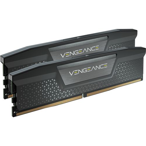 Image of CORSAIR RAM VENGEANCE DDR5 64GB 2X32GB DDR5 5600 PC5-44800 C40 1.25V DESKTOP MEMORY - BLACK 074