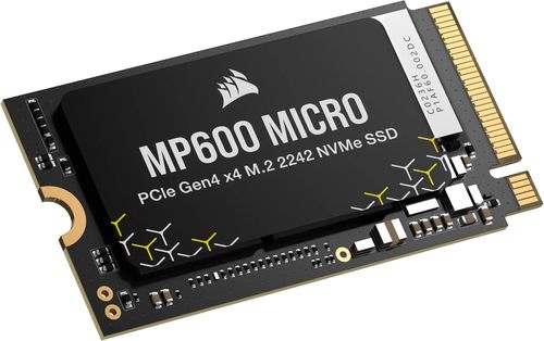 Image of CORSAIR SSD MP600 MICRO 1TB GEN4 PCIE X4 NVME M.2 2242 SSD 074