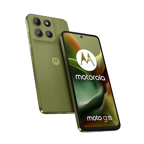 Image of Motorola moto g15 17,1 cm (6.72") Doppia SIM Android 15 4G USB tipo-C 8 GB 256 GB 5200 mAh Verde 074