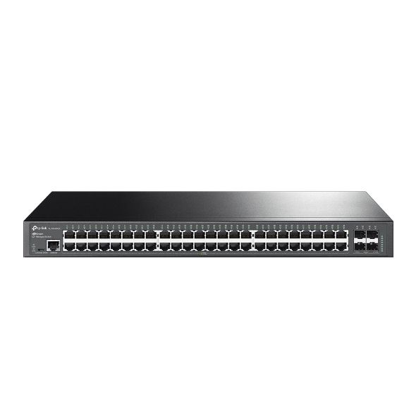 Image of TP-Link JetStream TL-SG3452X switch di rete Gestito L2+ Gigabit Ethernet (10/100/1000) 1U Nero 074