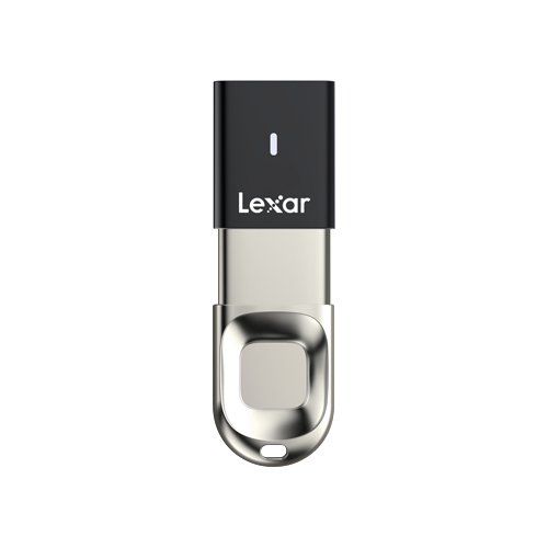 Image of Chiavetta USB Lexar LJDF35 32GBBK JUMPDRIVE F35 Fingerprint nero e Si 074