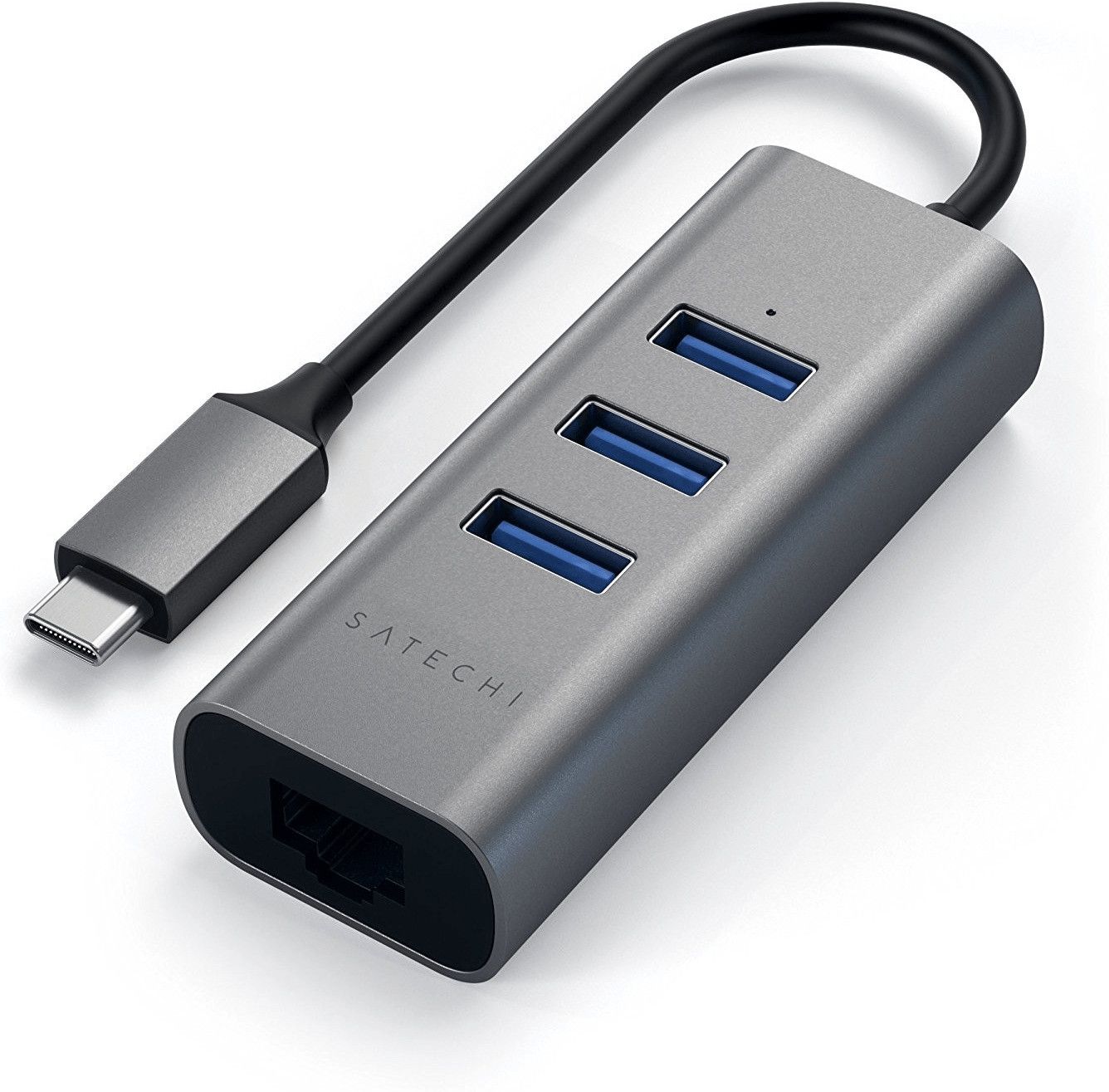 Image of Satechi ST-TC2N1USB31AM hub di interfaccia USB 3.2 Gen 1 (3.1 Gen 1) Type-C 5000 Mbit/s Grigio 074