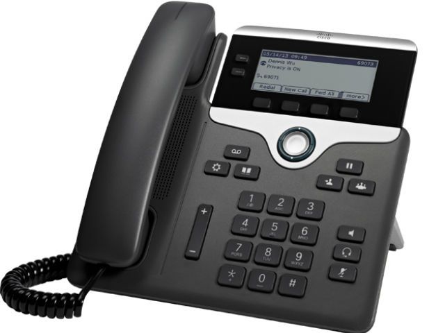 Image of Cisco 7811 telefono IP Nero, Argento 1 linee LED 074