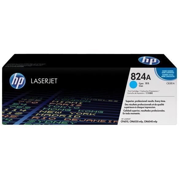 Image of HP Cartuccia Toner originale ciano LaserJet 824A 074