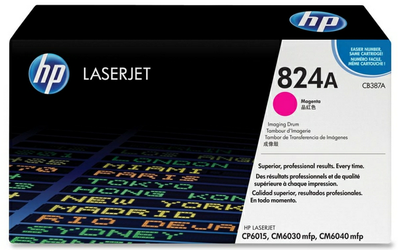 Image of HP Tamburo di stampa magenta LaserJet 824A 074