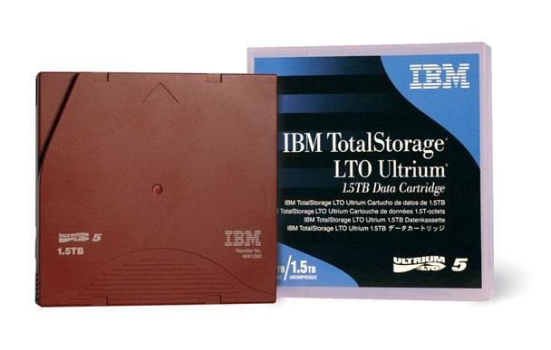 Image of lto5 - LTO 5 ULTRIUM 1 5-3 0 TB LTO ULTRIUM GENERATION 5 1.500-3.000 GB WITH CASE NO LABEL - 46X1290 074