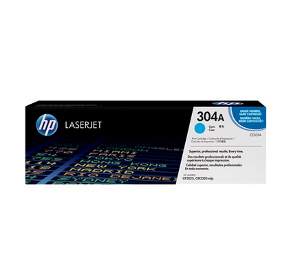 Image of HP Cartuccia Toner originale ciano LaserJet 304A 074