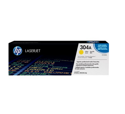 Image of HP Cartuccia Toner originale giallo LaserJet 304A 074