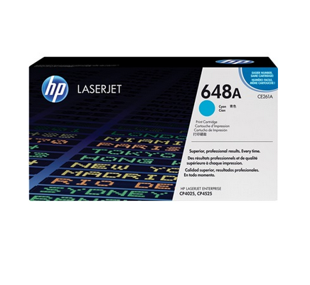 Image of HP Cartuccia Toner originale ciano LaserJet 648A 074