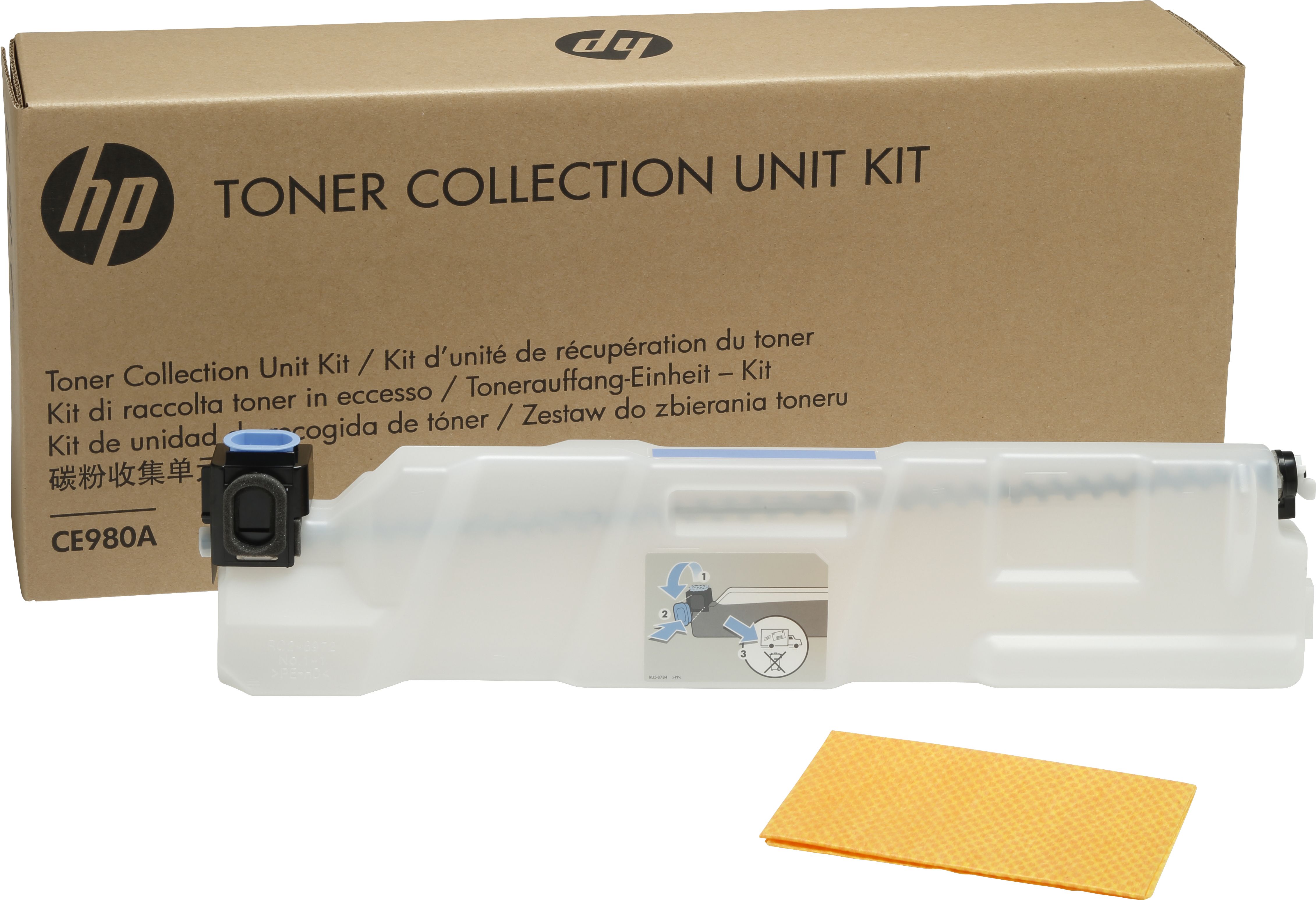 Image of HP Unità raccolta toner Color LaserJet CE980A 074