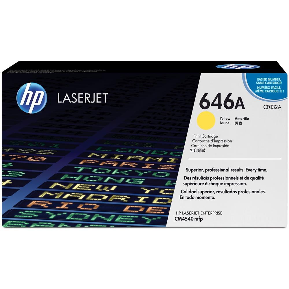 Image of HP Cartuccia Toner originale giallo LaserJet 646A 074