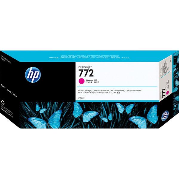 Image of HP Cartuccia inchiostro magenta DesignJet 772, 300 ml 074