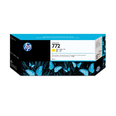 Image of HP Cartuccia inchiostro giallo DesignJet 772, 300 ml 074